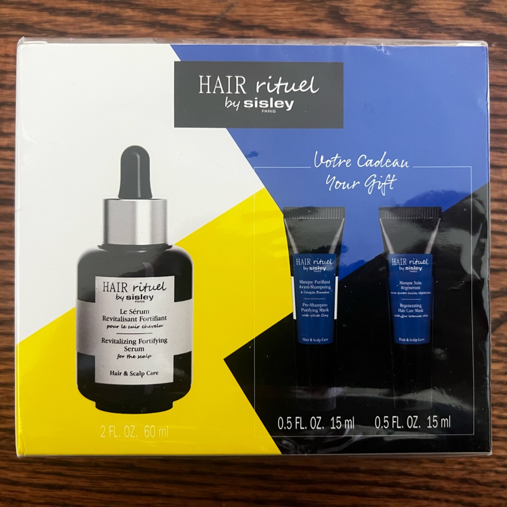 SISLEY PARIS HAIR RITUEL REVITALIZING FORTIFYING SERUM DISCOVERY PROGRAM SET